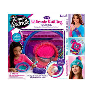 SHIMMER N SPARKLE - 3 IN 1 ULTIMATE KNITTING STATION