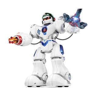 بازي - روبوت مع جهاز تحكم للسيطرة عن بعد بالأشعة تحت الحمراء