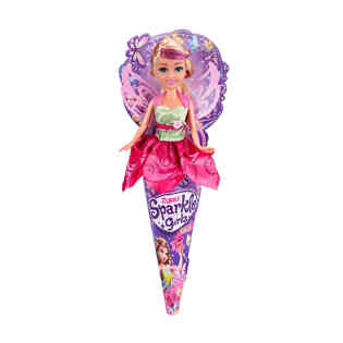 SPARKLE GIRLZ - DOLLS-10.5In-Fairy Cone 3 Color Assortment