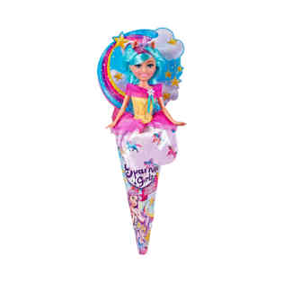 SPARKLE GIRLZ -DOLLS-10.5In-Unicorn Princess Cone Assortment
