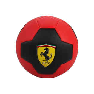 فيراري - كرة قدم مقاس 3 - حمراء وبيضاء