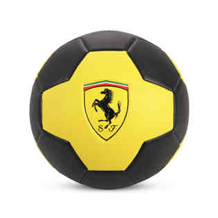 FERRARI - SIZE-2 SOCCER BALL BLACK & YELLOW