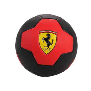 فيراري - كرة قدم مقاس 2 باللونين الأحمر والأسود
