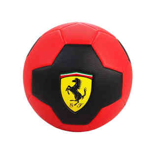 FERRARI - SIZE-2 SOCCER BALL RED & BLACK