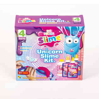 دو دوه -مجموعة سلايم ملون مع منشط قطعة واحده