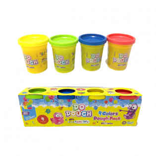 دو دوه - صلصال دو دو - 4 ألوان