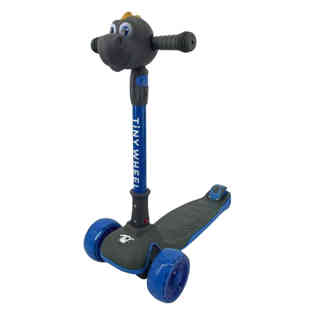 TINY WHEEL - Scooter Friends - Grey & Blue Dino