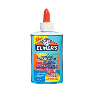 إلمرز - ايلميرز سائل غراء ازرق شفاف 147مل