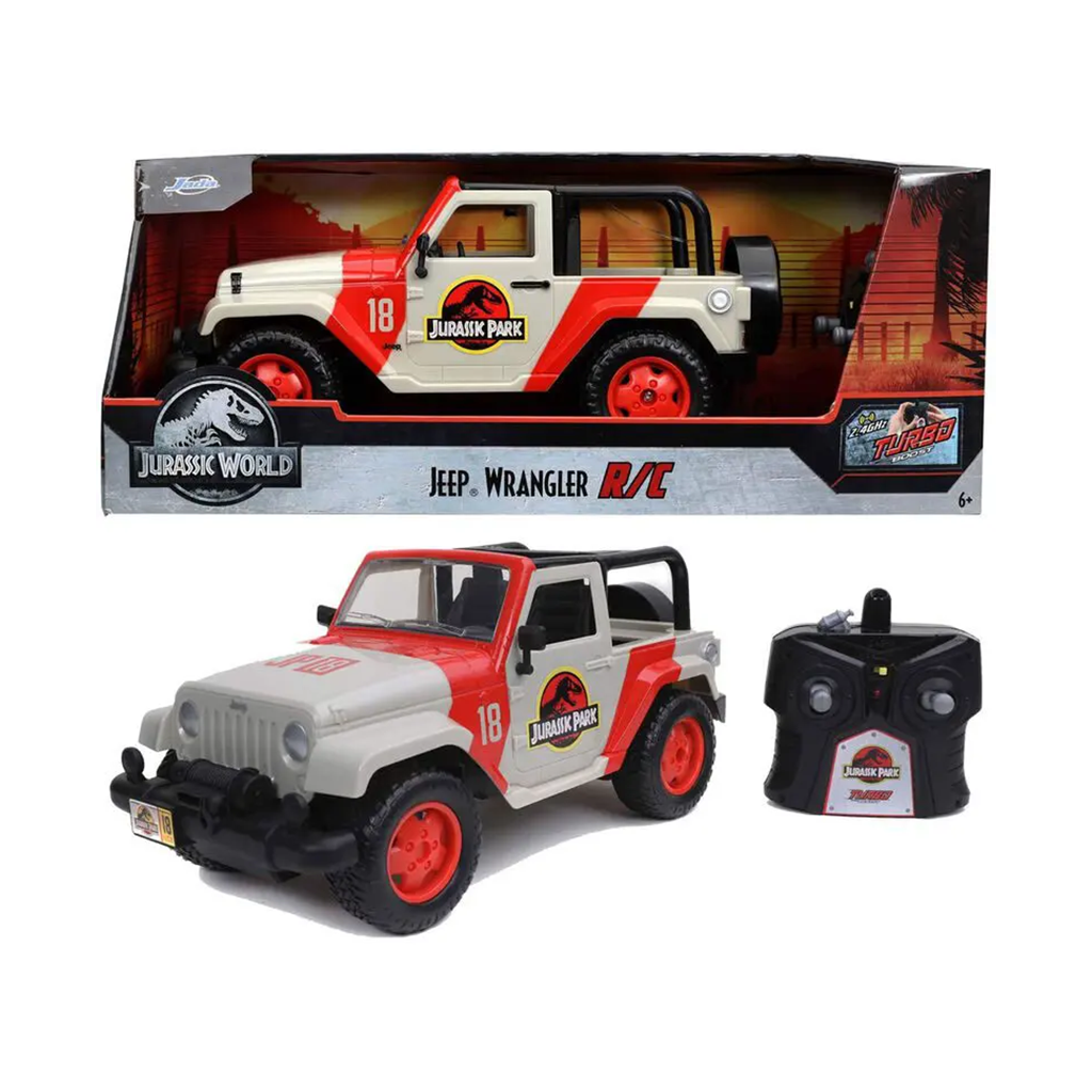 JADA - Jurassic Park RC Jeep Wrangler 1:,The Official  Toys”R”Us Site-Toys,Games,Baby Gear & More