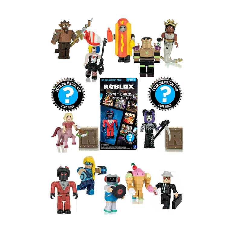 Roblox Mystery Walmart Juguetes Roblox ROBLOX DELUXE MYSTERY FIGURE