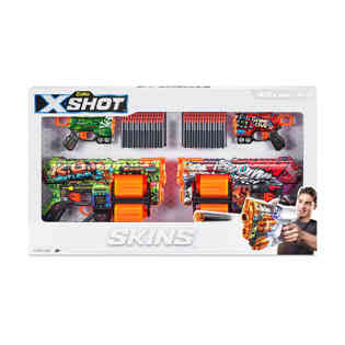 اكس شوت - مسدسات ميكس كومبو عبوة من قطعتين