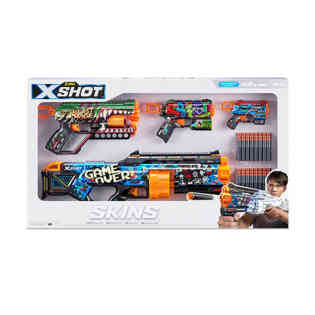 اكس شوت - مجموعة مسدسات التحرير و السرد الاخير و التهديد