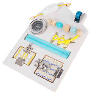 بيزي بلوكس - لوحة مشغول مونتيسوري المحمولة