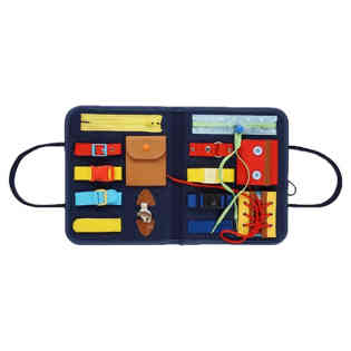 بيزي بلوكس - حقيبة مونتيسوري الحسية