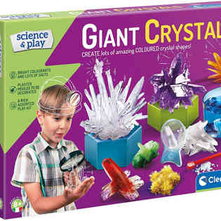 كلمنتوني لعبة مختبر صناعة البلورات العملاقة - للأطفال من عمر