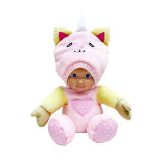 BAMBOLINA -  Peekaboo Doll 25CM with Unicorn Outfit - For Ag