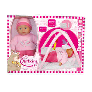 BAMBOLINA -  Doll Playtime Set 33 CM - For Age 2+ Years Old