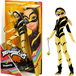 MIRACULOUS - Vesperia Heroez” 10.5" Fashion Doll