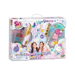 تاسيا - مجموعة تصفيف الشعر سوبر بتصميم يونيكورن