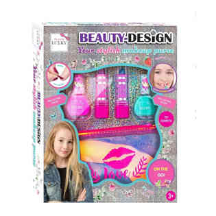 أحمر شفاه مع بريق بنكهة الفراولة (وردي)