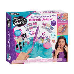 شيمر آند سباركل - فرشاة هوائية لتصميم الأظافر