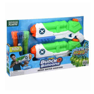 اكس شوت - بندقية ماء متوسطة مكون من قطعتين مع 3 بالون