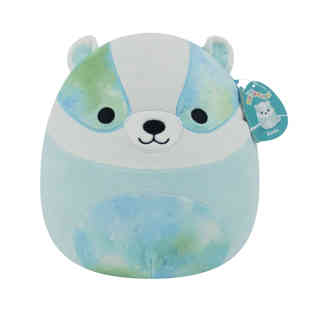 Squishmallow - Banks the Blue Badger Vacuum Pack- 2 Pcs per