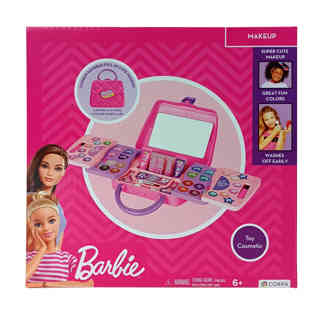 باربي - حقيبة يد باربي منزلقة من 5 طوابق مع مكياج