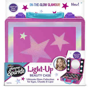 SHIMMER N SPARKLE - Light-Up Beauty Case
