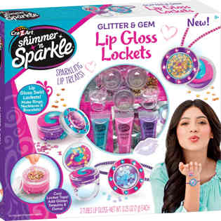 شيمر آند سباركل - ملمع شفاه بلون جليتر آند جيم لوكيت