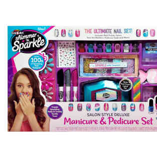 SHIMMER N SPARKLE - Salon Style Deluxe Manicure & Pedicure