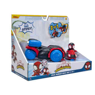 سبايدي - مركبة مميزة 2 في 1 - مايلز مورالز