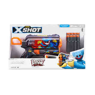 X-SHOT- Skins Flux (8 Darts) Poppy Playtime S1_Toony