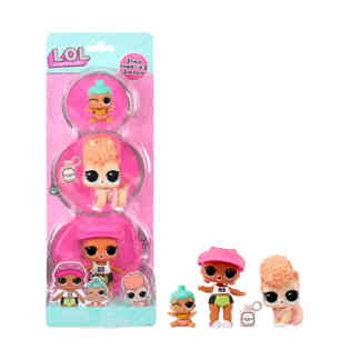 LOL Surprise 3pk_Spike + Cowardly Kitty + Lil Genie