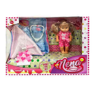 بامبولينا - نينا دميه دكتور36 سم مع شنطةوإكسسوارات