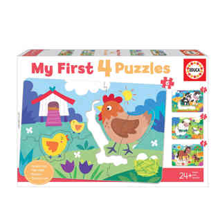 بازل أطفال تركيب مزرعة