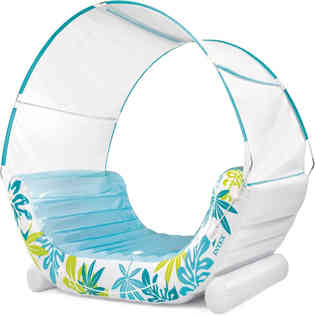 انتكس -أريكة استوائية بمظلة من انتكس