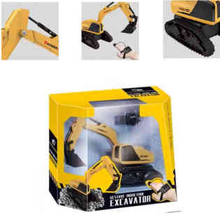 لي نينغ - حفارة تعمل بالتحكم عن بعد مع مستشعر. مع USB وبطاري