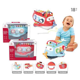 سوبي بير - بيانو تعليمي للأطفال مع موسيقى بدون 3AAA WBX