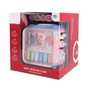 سوبي بير - مكعب وظيفي مع إضاءة وموسيقى بدون مخرج 3AA.WBX