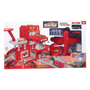 شياو باي كاي - موقف سيارات مع سيارتين عقليتين وطائرة واحدة/ض