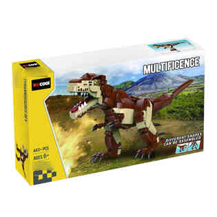 ديكول - مجموعة مكعبات بناء 443 قطعة، علبة بلاستيكية