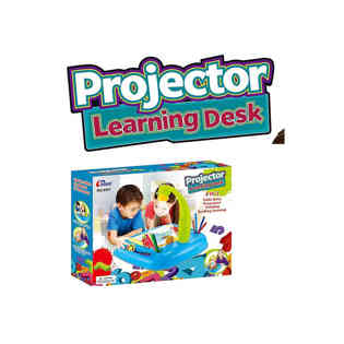 كهونغشنغ - طاولة رسم مع جهاز عرض 4 في 1، علبة بلاستيكية