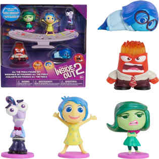 INSIDE OUT 2 -   All the Feels Figures Set