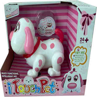 KOS GROUP - B/O Smart Dog pink color