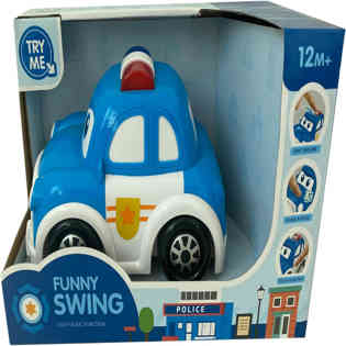 سيارة شرطة متأرجحة ب