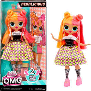 LOL SURPRISE - OMG HOS DOLL NEONLICIOUS