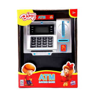نيو بوي - آلة صراف آلي للتوفير (أسود)