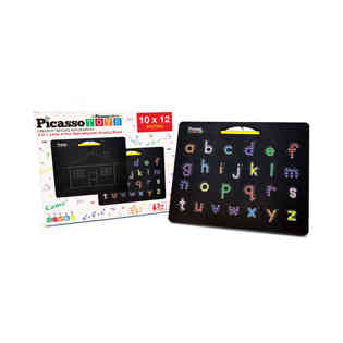 بيكاسو - لوحة رسم مغناطيسية على الوجهين حروف ابجدية وأسلوب ح