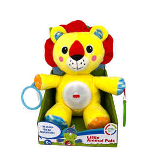 بيبي سنكي - دمية الأسد مقاس ٣٠ سم لحديثي الولادة مع موسيق